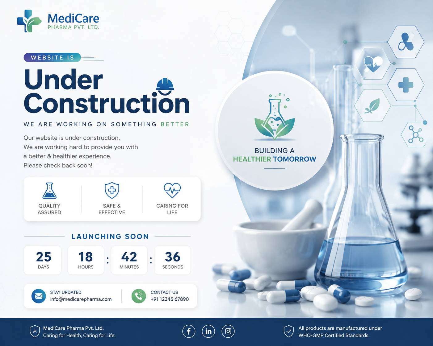Pharmaceutical laboratory
